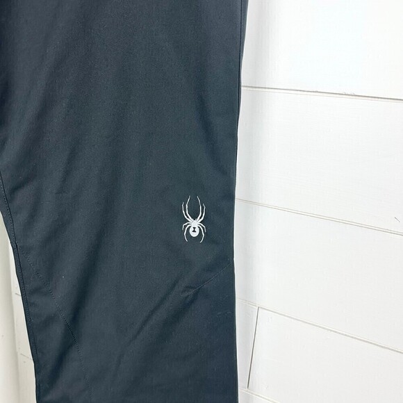 Spyder Winner Athletic Fit Insulated Ski Snow Pant Black Women's Size 10 - Picture 3 of 7